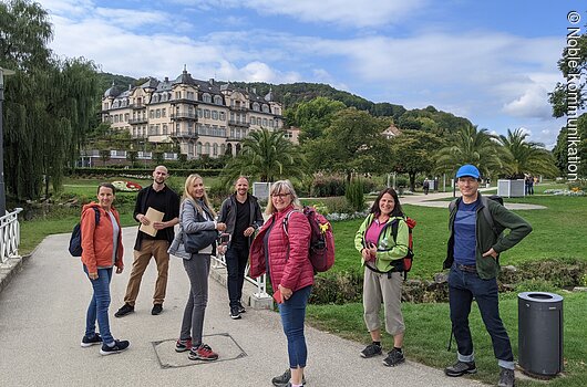 Gruppenpressereise 2021, Rosengarten Bad Kissingen