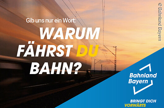 BEG-Kampagne "Warum fährst du Bahn?"