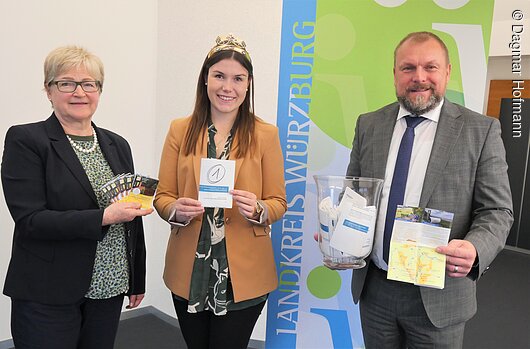 Gewinnerziehung des Fotowettbewerb "terroir f" im Fränkischen Weinland