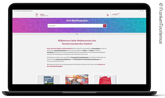 Neuer FrankenTourismus-Medienservice online