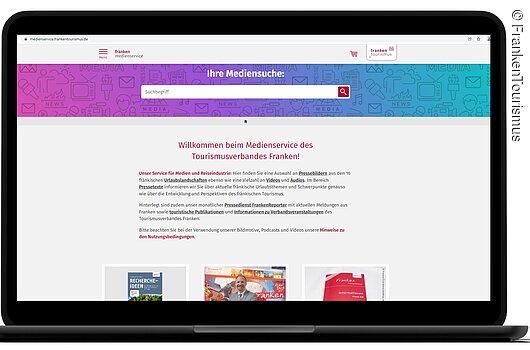 Neuer FrankenTourismus-Medienservice online