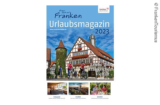 Broschüre "Freu' Dich auf Franken - Urlaubsmagazin 2023"