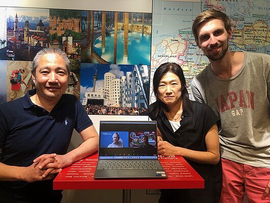 Marktberarbeitung Japan, Organisationsteam zur Durchführung des Webinars