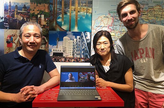 Marktberarbeitung Japan, Organisationsteam zur Durchführung des Webinars