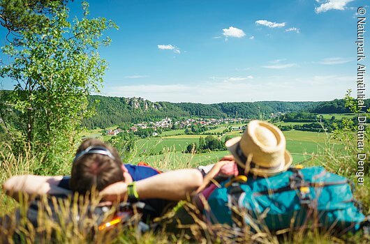 Blick auf Arnsberg (Naturpark Altmühltal)