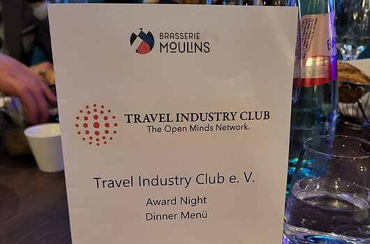 Location der Award Night 2023 des Travel Industry Club