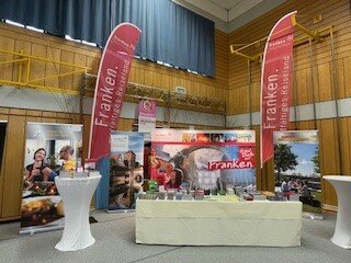 Franken-Stand auf der Feinschmeckermesse 2024 (Iphofen)