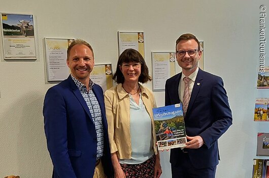 Am 27. Mai 2024 in der Geschäftsstelle des Tourismusverbandes Franken e.V.