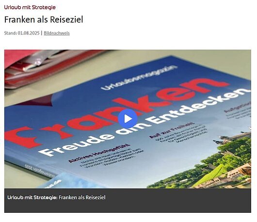 BR-Beitrag Tourismusentwicklung (August 2025)