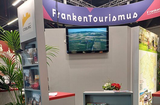 Messestand bei der „Freizeit, Touristik & Garten“, Nürnberg