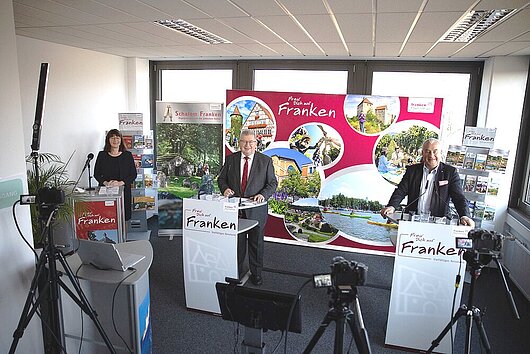 Pressekonferenz "Schalom Franken" am 24. März 2021 (Nürnberg)